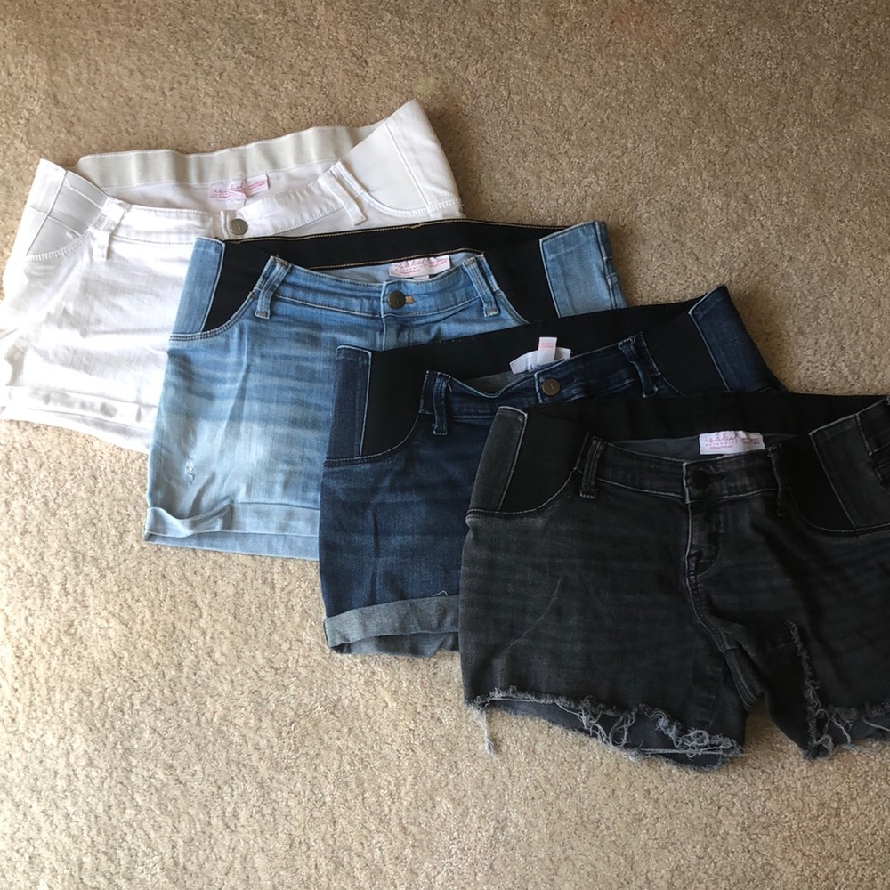 Isabel maternity shorts bundle